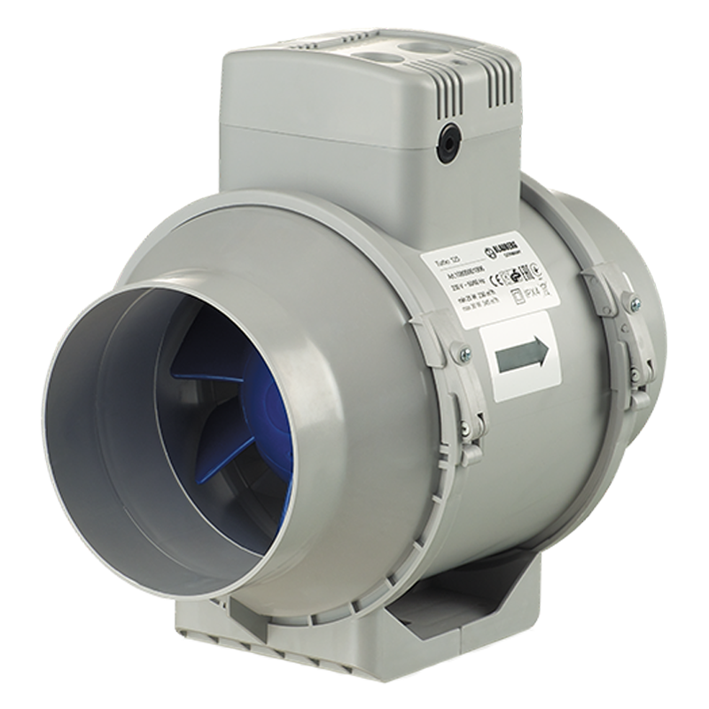 Blauberg Turbo-E 125 (280-220m³/h) Plastik Karma Akışlı Kanal Fanı