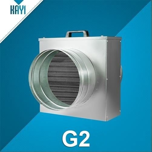 Galvaniz Filtre Kutusu - Metal Yağ Tutucu Filtre Dahil Ø315mm