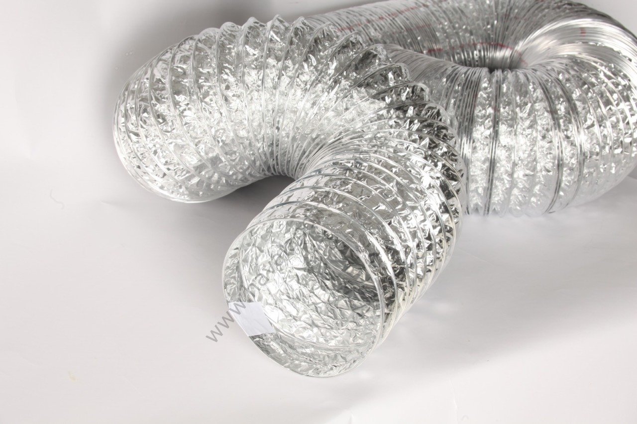 İzolesiz Alüminyum Ø228mm Fleksible Hava Kanalı Vstflex 10mt