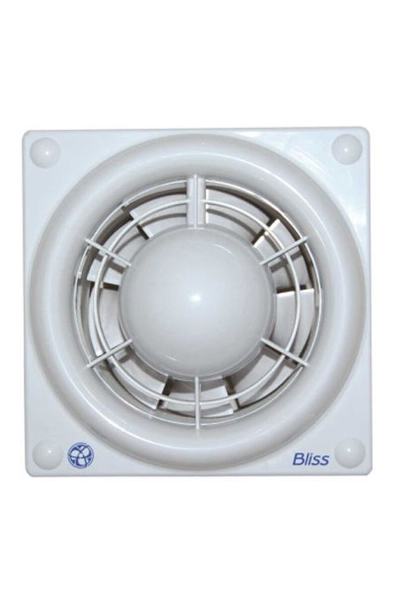 Blauberg Bliss 100 Duvar ve Tavan Tipi Aksiyel Banyo Fanı (95m3/h)
