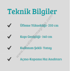 NİVA LİNDA KLC-LH140 Isıtıcılı Kumandalı Hava Perdesi