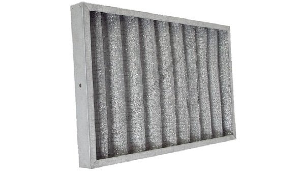 287*582*48mm Metal Yağ Tutucu Filtre