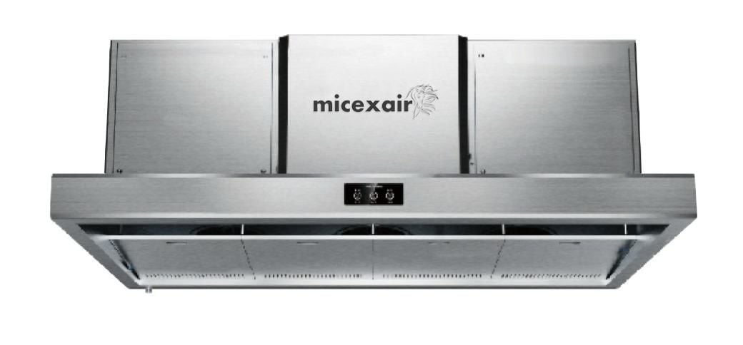 MHE220+  ELEKTROSTATİK FİLTRELİ DAVLUMBAZ + UVC KOKU FİLTRESİ MICEXAIR 4.400M³/H