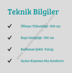 NİVA LİNDA KLC-L200 Isıtıcısız Kumandalı Hava Perdesi