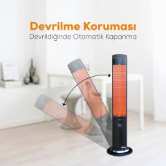 UFO Term 2300W Kule Tipi Isıtıcı