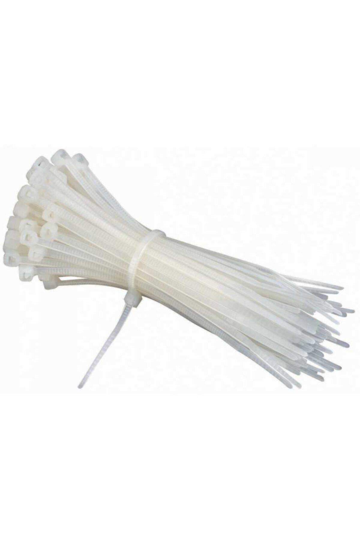 7,6 X 750 mm Plastik Kelepçe(100 Adet)-(Ø100mm-Ø203mm)