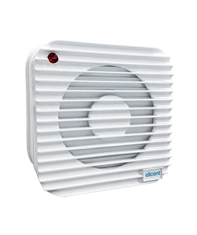 ELICENT Minivitro 4/100 MGE Cam ve Duvar Tipi Aksiyal Fan 90 m³/h
