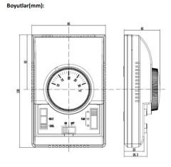 Smallart Manuel Fancoil Termostatı