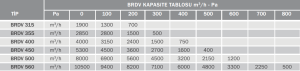 Bvn Bahçıvan Brdv 560T Dikey Atışlı Radyal Çatı Fanı 380V (10500m³/h)