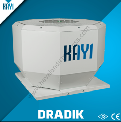 Kayıtes Dradık 315 Dıştan Motorlu Çatı Tipi Dikey Atışlı Radyal Fan (1600m³/h)