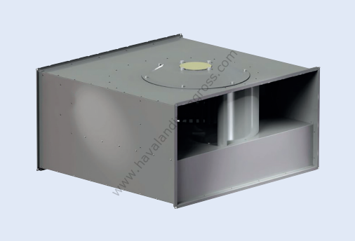 DYNAIR AxB 6x35 T4 Dikdörtgen Kanal İçi Radyal Fan 3500m³/h