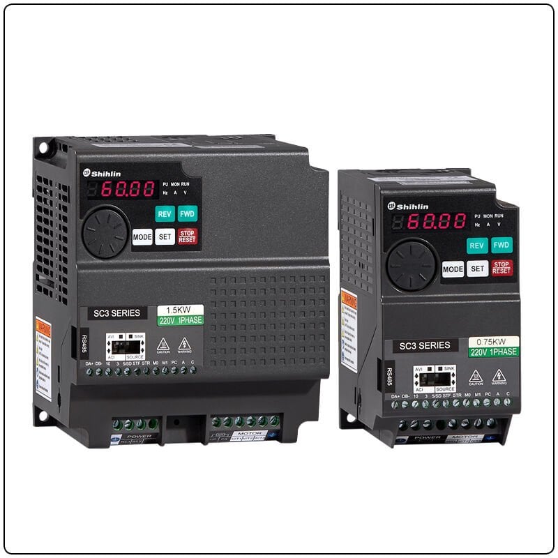 1,5kW Shihlin Frekans Inverter Sürücü 220V