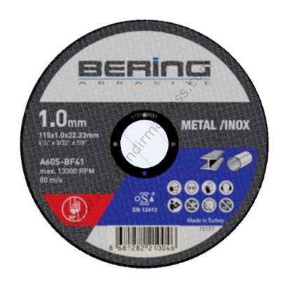 BERING 230X1,9mm Kesici Taş (Inox)
