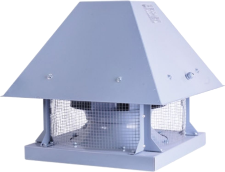 Fansan Rf-h 280 Yatay Atışlı Radyal Çatı Fanı Dıştan Motorlu (1000m³/h)