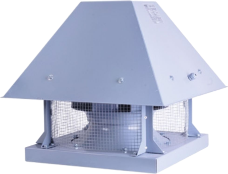 Fansan Rf-h 355 Yatay Atışlı Radyal Çatı Fanı Dıştan Motorlu (2200m³/h)