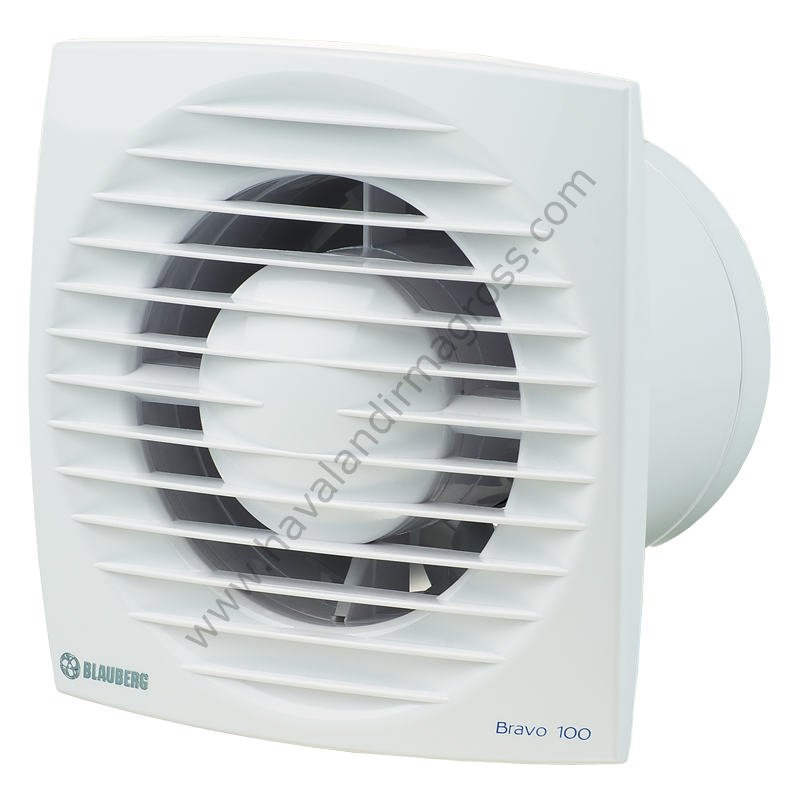 Blauberg Bravo 100 Banyo Fanı İnce Ön Panel (101m³/h)