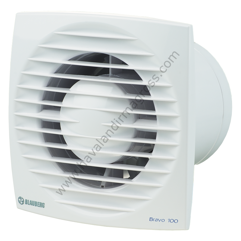Blauberg Bravo 100 Banyo Fanı İnce Ön Panel (101m³/h)