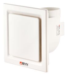 Bvn Bahçıvan Bpr 1015 Plastik Radyal Banyo&Tuvalet Aspiratörü (150m³/h)