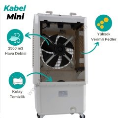 Kabel Mini Soğutucu - Sulu Sistem [2500m³/h]