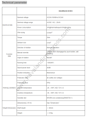 Hava Damper Motoru - 2Nm On/Off Actuator 24V
