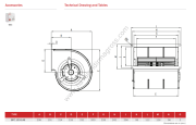 BVN BFC 146-4K Öne Eğimli Fan Coil Fanı [775m³/h]