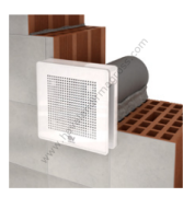 Vortice Punto Evo ME 100/4'' LL TP HCS [65/95m³/h] Gecikmeli Çalışmalı, Nem Sensörlü Mini Aksiyel Fan