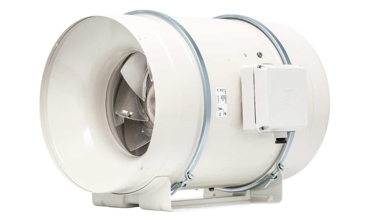 S&P TD 500/150 Plastik Yuvarlak Karma Akışlı Kanal Tipi Fan [560m³/h]
