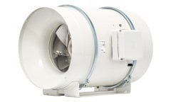 S&P TD 500/150 Plastik Yuvarlak Karma Akışlı Kanal Tipi Fan [560m³/h]