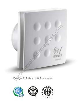 Vortice Punto Four MFO 100/4'' Mini Aksiyel Fan [85m³/h]