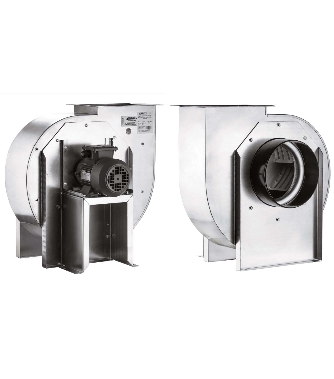 Bvn Bahçıvan Alç 450T Alçak Basınçlı Radyal Fan (5300m³/h) 380V