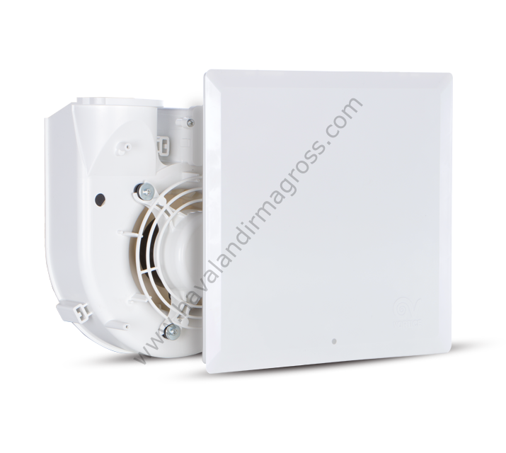 Vortice Vort Quadro Evo QE 100 LL TP  [100m³/h] Timer Plus Tek Hızlı Radyal Fan