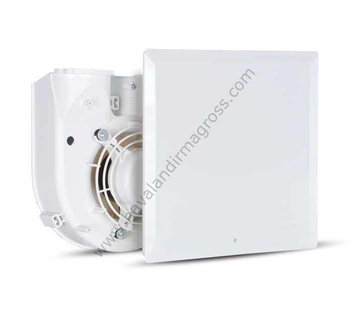 Vortice Vort Quadro Evo QE 60/35 LL T PIR   [60-35m³/h] Timer Plus Hareket Sensörlü Çift Hızlı Radyal Fan