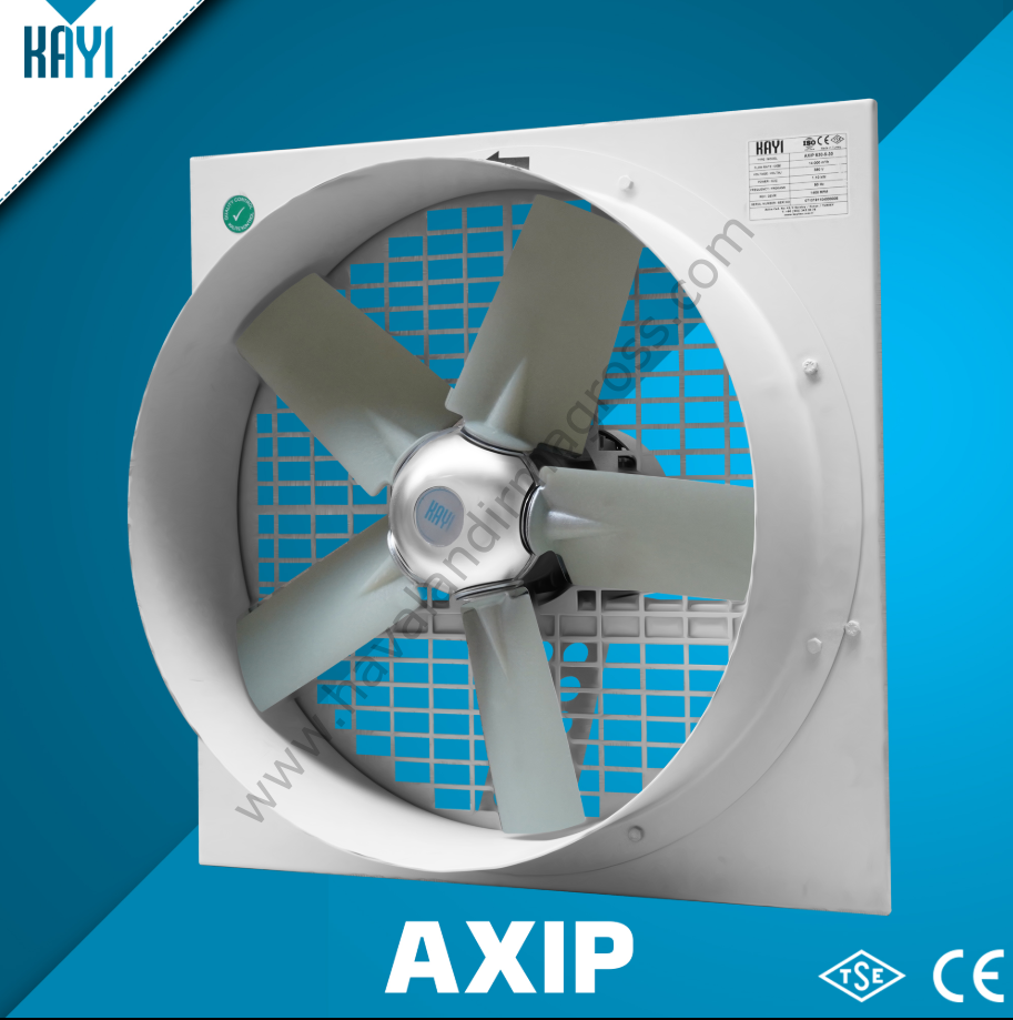 Kayıtes Axıp 1000-5-40 Plastik Kanatlı Aksiyel Fan (54570m³/h)
