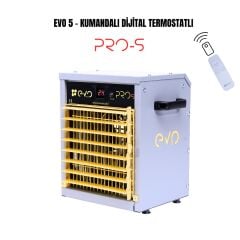 EVO 5 PRO S 5 KW KUMANDALI ELEKTRİKLİ ISITICI