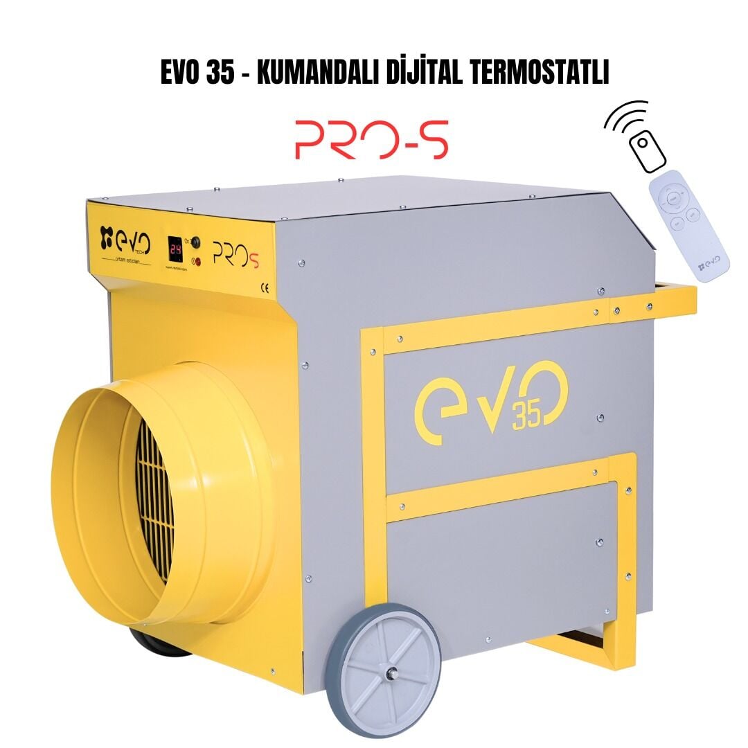 EVO 35 PRO S 35 KW KUMANDALI ELEKTRİKLİ ISITICI