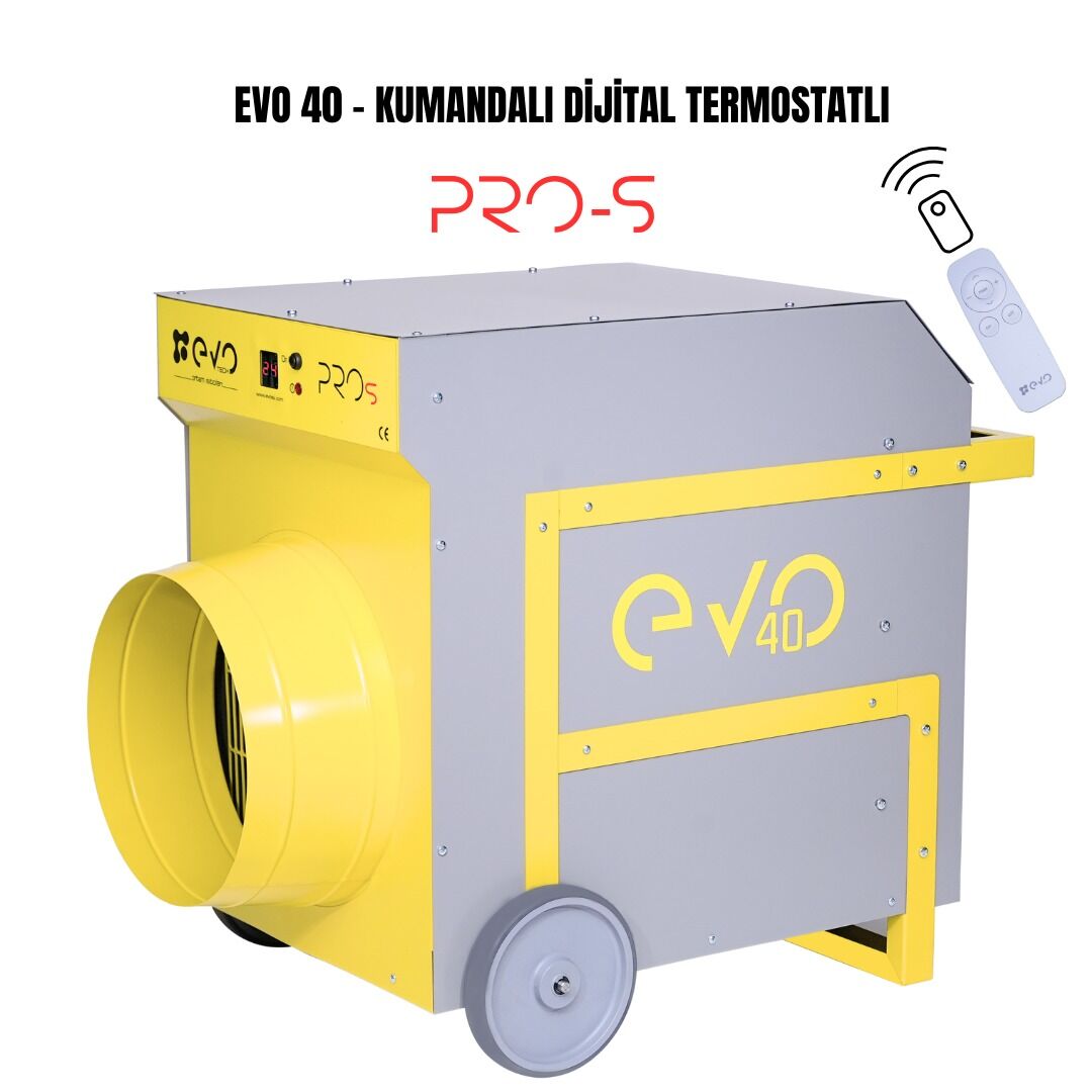 EVO 40 PRO S 40 KW KUMANDALI ELEKTRİKLİ ISITICI