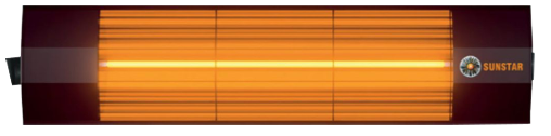SUNSTAR İÇ MEKAN HALOGEN ISITICI 1800W TERMOSTATLI