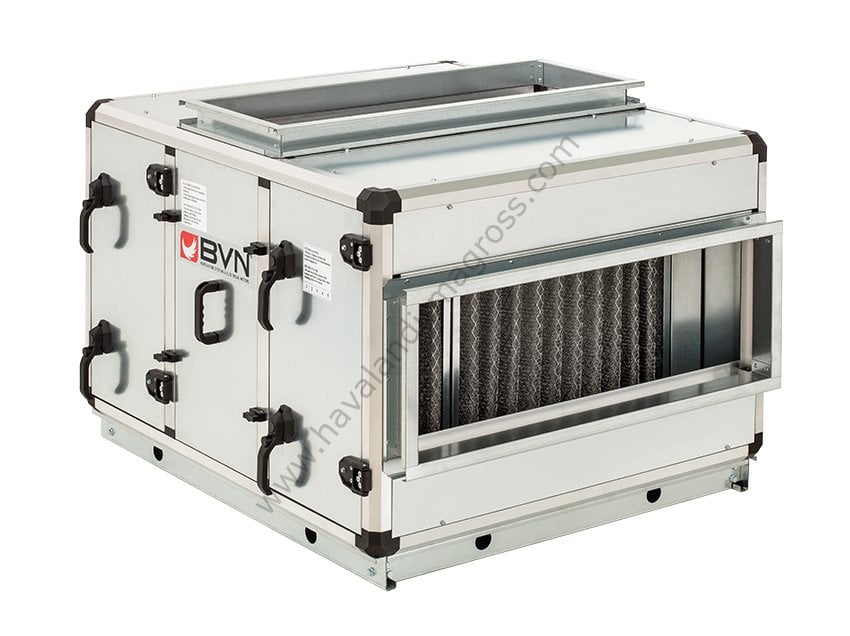 BVN  Bhv-p 400-0,75/4 Metal Yağ Tutucu Filtreli Hücreli Aspiratör 100PA [6000m³/h]