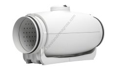 S&P TD 350/125 Silent Plastik Yuvarlak Karma Akışlı Kanal Tipi Fan [330m³/h]