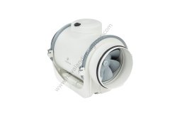 S&P TD Evo-250 Plastik Yuvarlak Karma Akışlı Kanal Tipi Fan [1400m³/h]
