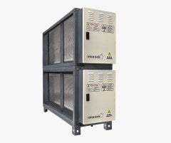 Elektrostatik Filtre Duman ve Yağ Temizleyici 5000m3/h MCE5